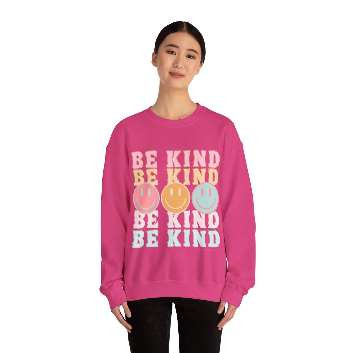 "Be Kind" Unisex Heavy Blendâ„¢ Crewneck Sweatshirt