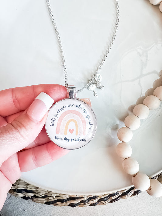 God's Promises Christian Necklace