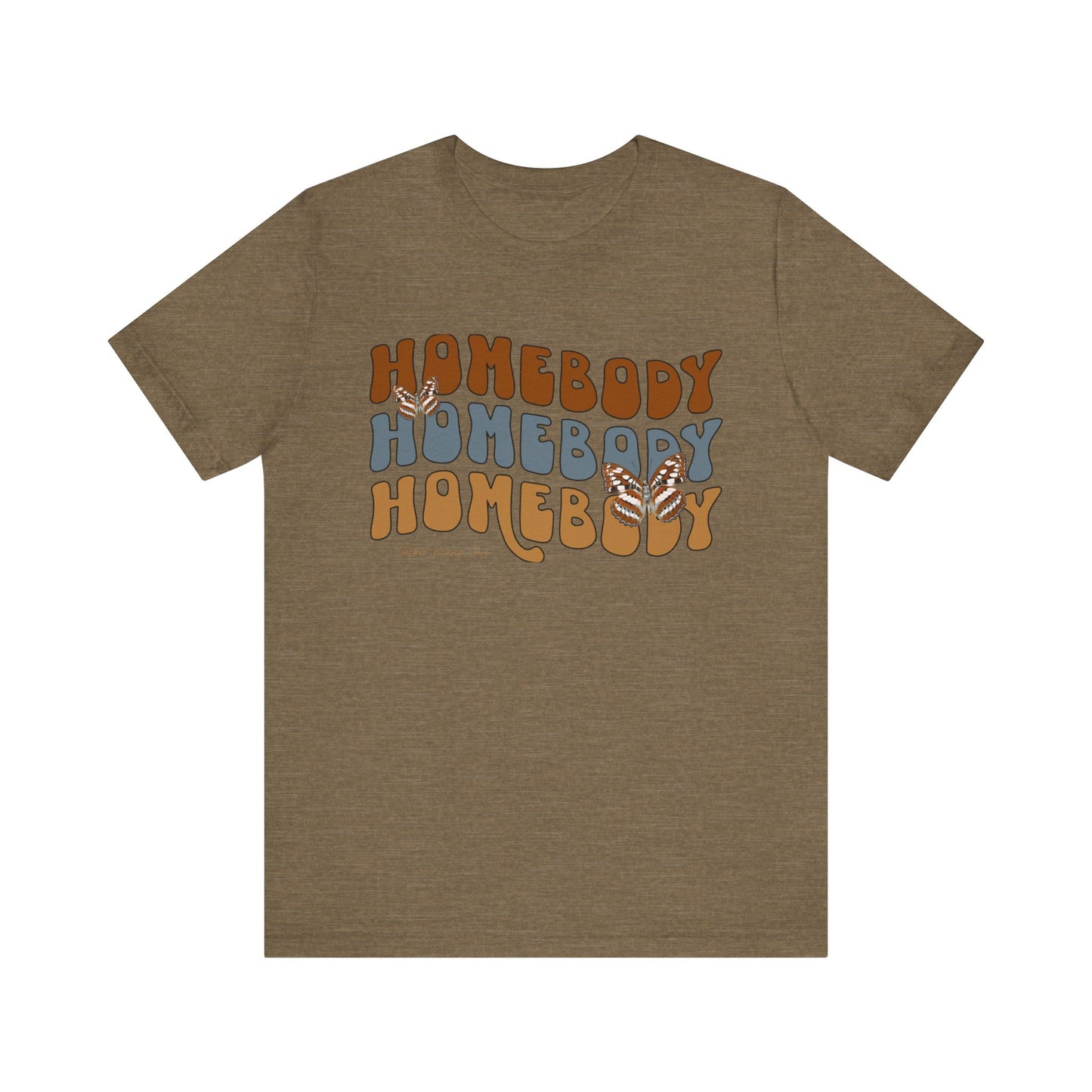 "Homebody" Jersey Short Sleeve Tee