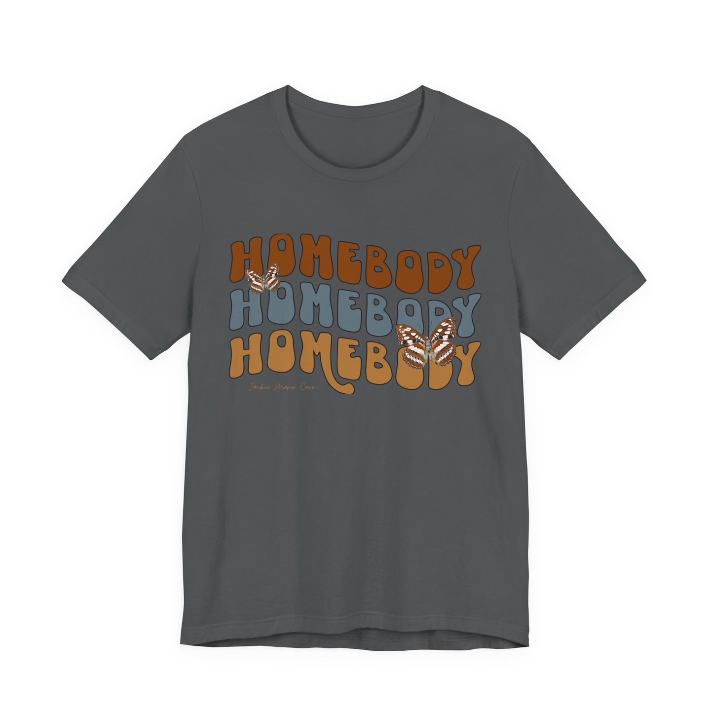 "Homebody" Jersey Short Sleeve Tee