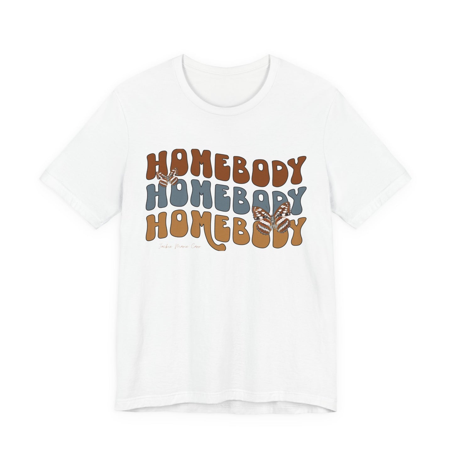 "Homebody" Jersey Short Sleeve Tee