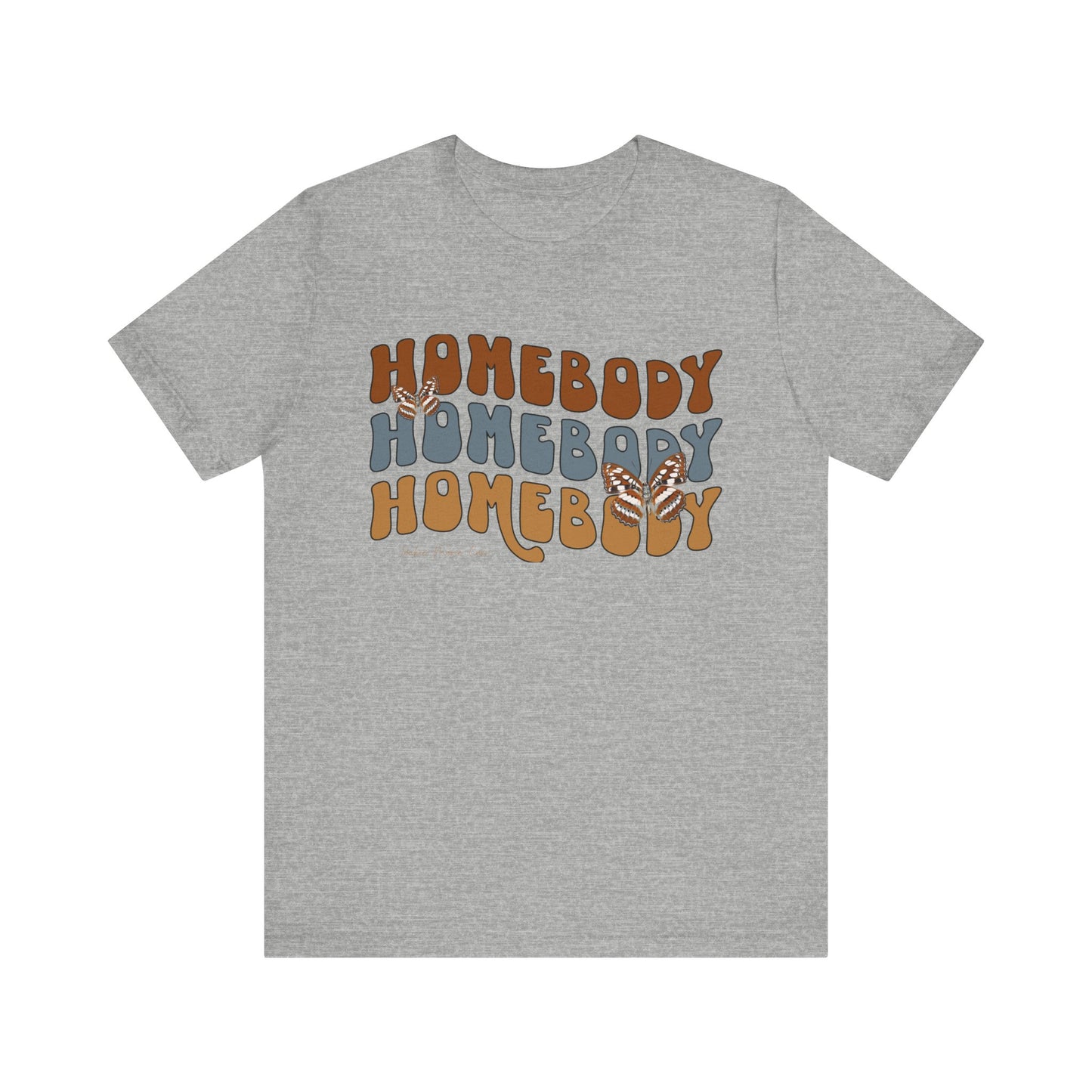 "Homebody" Jersey Short Sleeve Tee