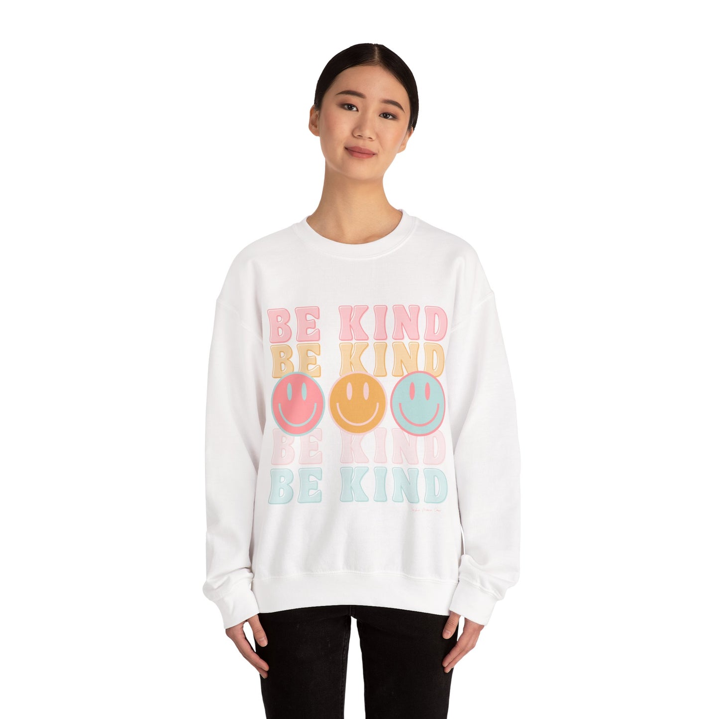 "Be Kind" Unisex Heavy Blend™ Crewneck Sweatshirt