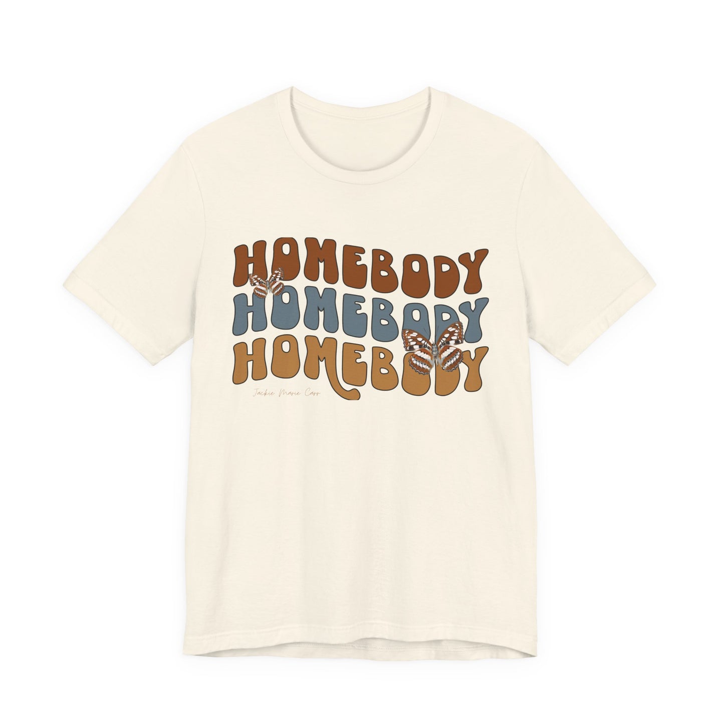 "Homebody" Jersey Short Sleeve Tee