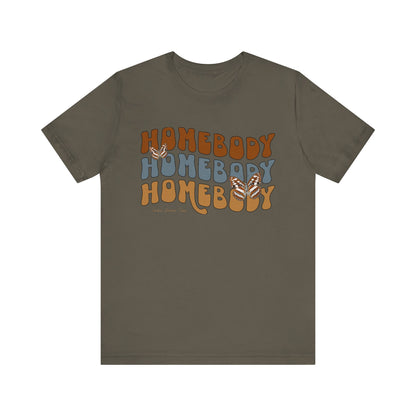 "Homebody" Jersey Short Sleeve Tee