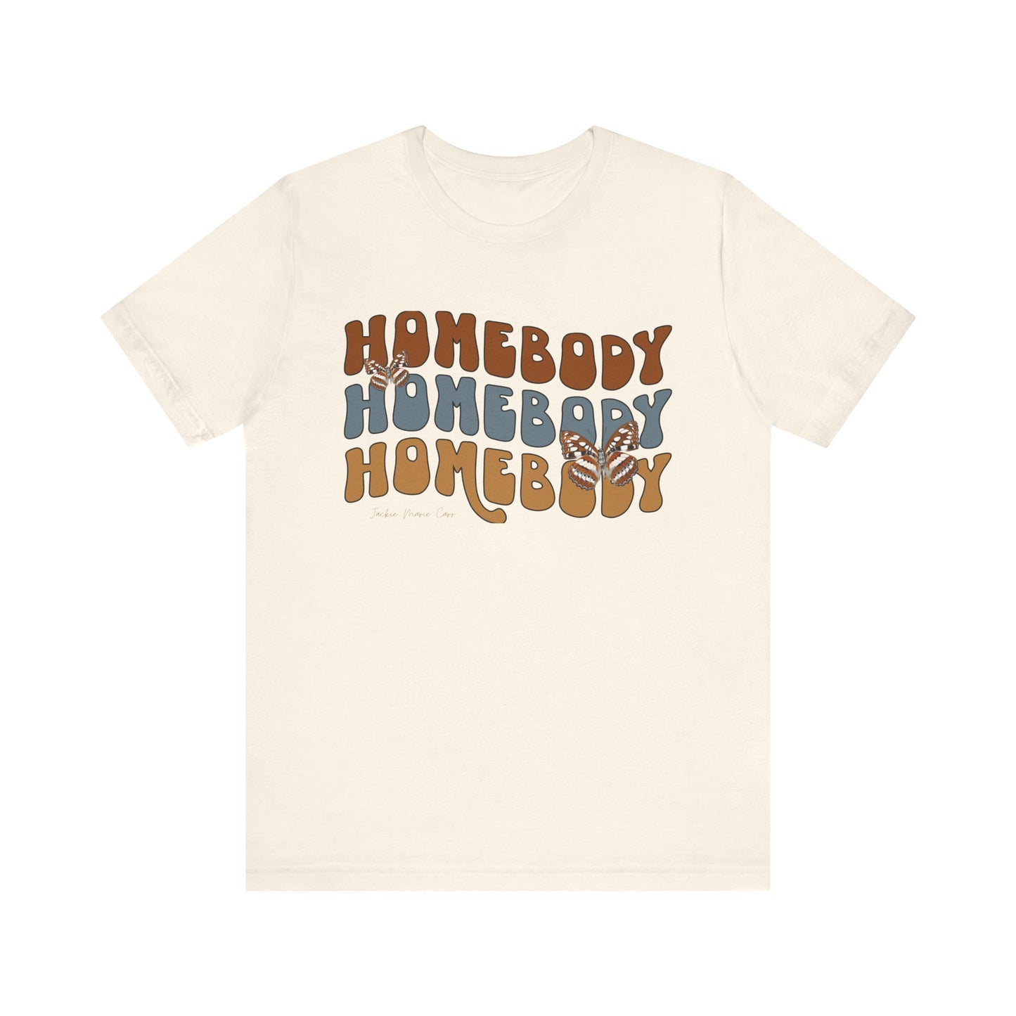 "Homebody" Jersey Short Sleeve Tee