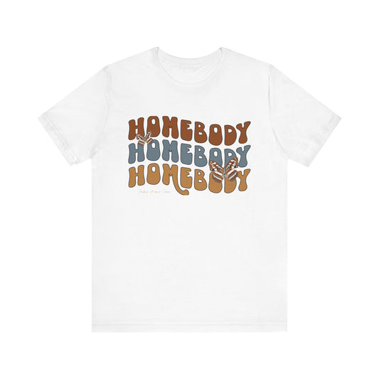 "Homebody" Jersey Short Sleeve Tee