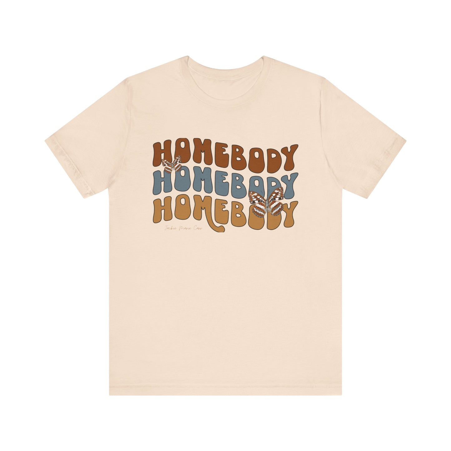 "Homebody" Jersey Short Sleeve Tee