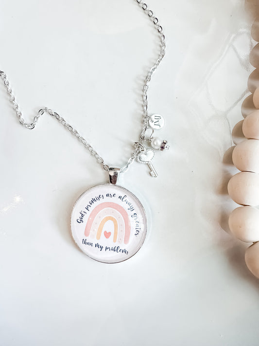 God's Promises Christian Necklace