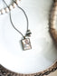 Okay with Not Being Perfect Christian Graphic Charm Necklace