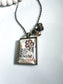 Okay with Not Being Perfect Christian Graphic Charm Necklace