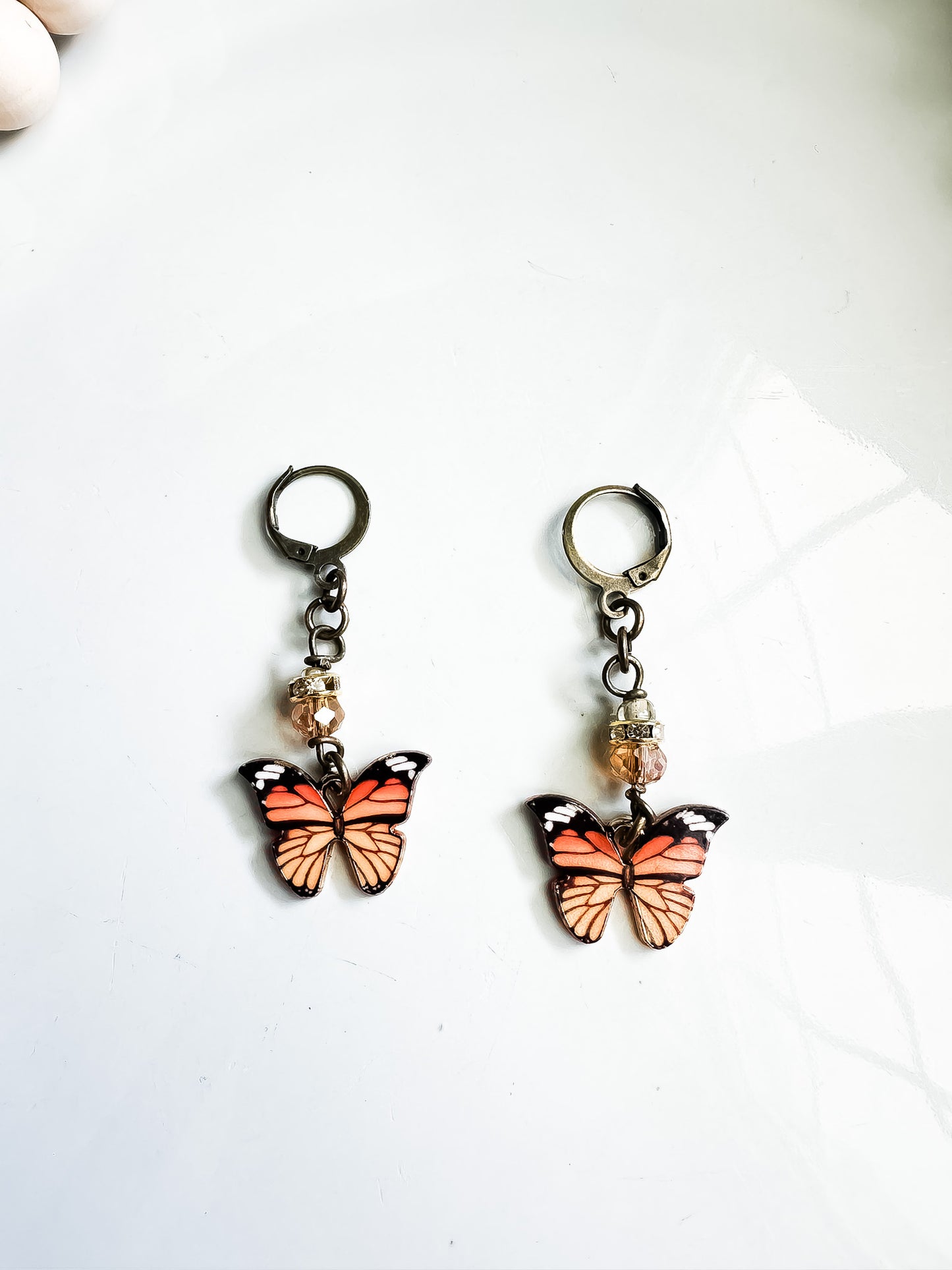 Charlotte Crystal Butterfly Earrings