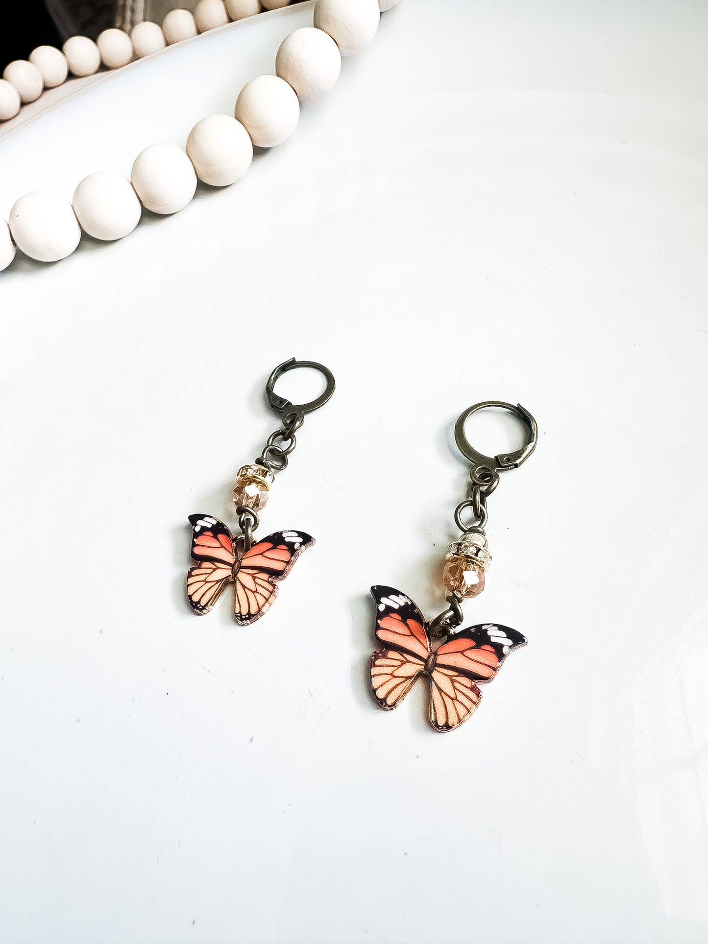 Charlotte Crystal Butterfly Earrings