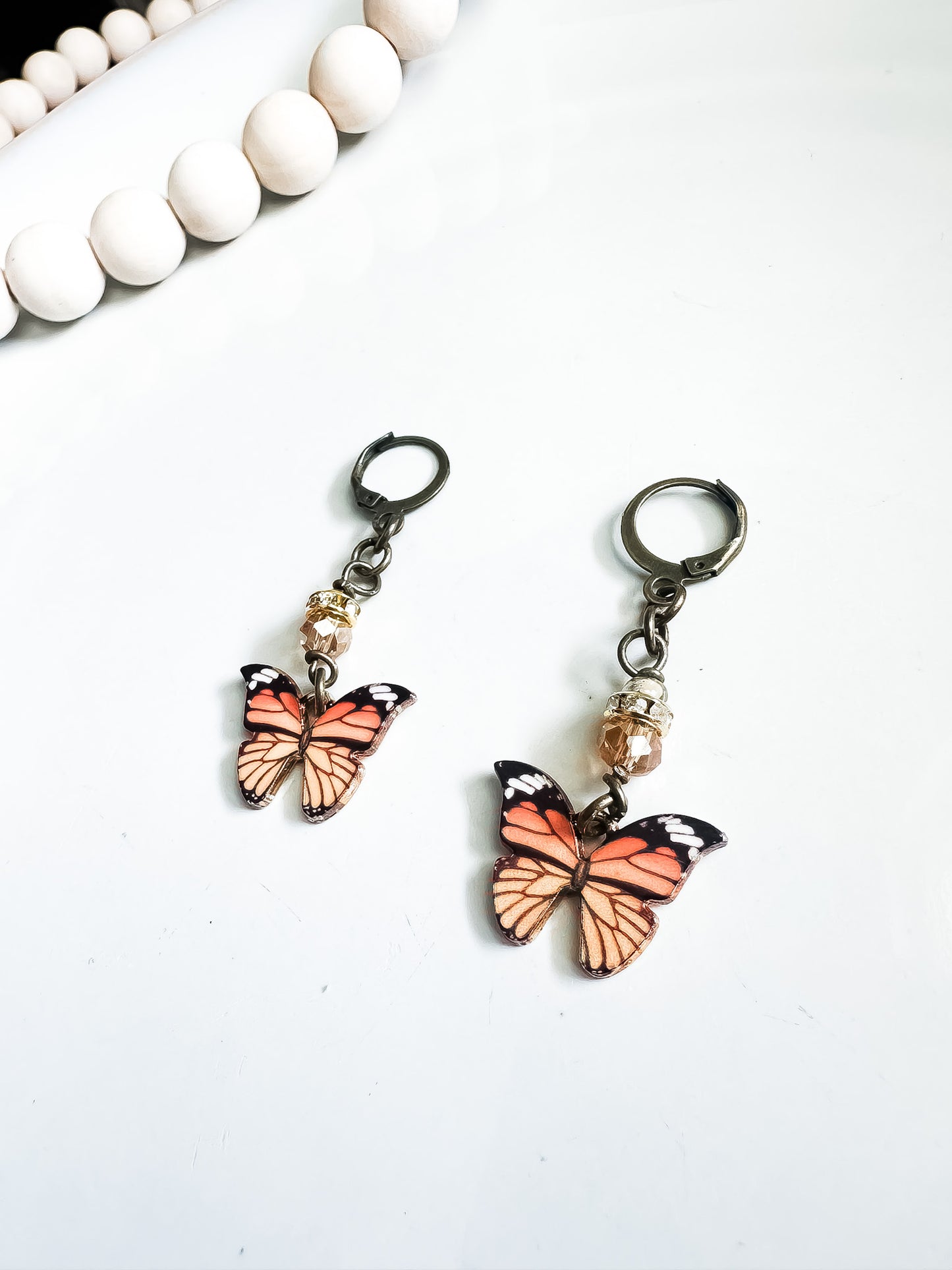 Charlotte Crystal Butterfly Earrings