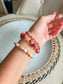 In His Time Bracelet | Gemstone Stacked Bracelets | Christian Jewelry