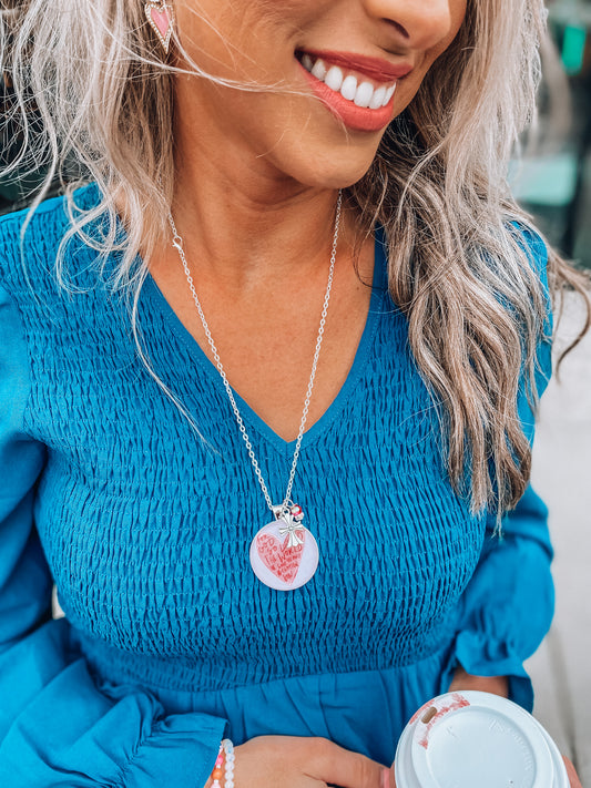 John 3:16 Scripture Necklace (Square)