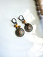 Origin Bronze Crystal Earrings