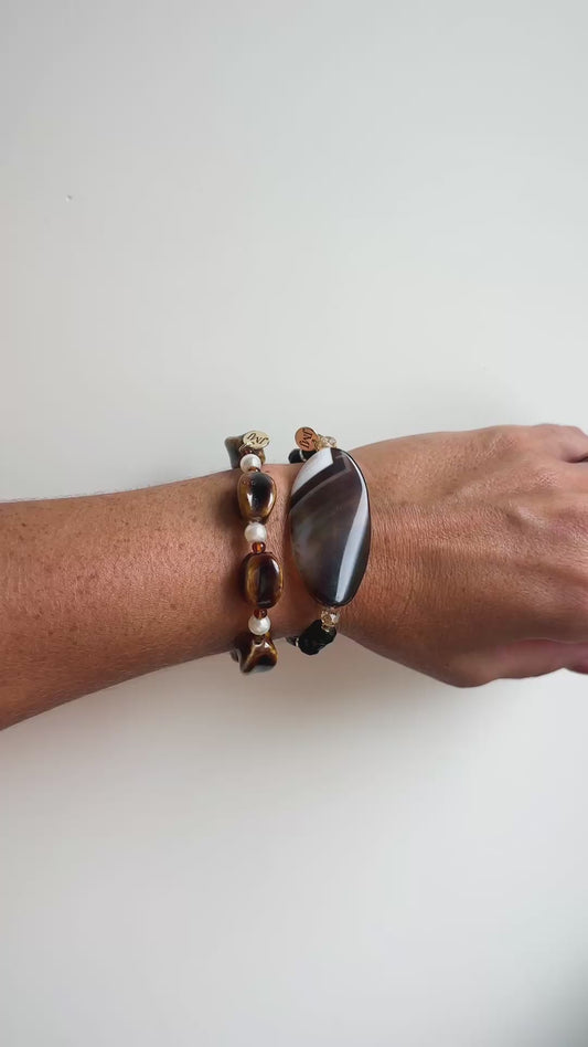 Glory Revealed Bracelet | Stretchy Gemstone Stacking Bracelets | Christian Jewelry