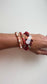 In His Time Bracelet | Gemstone Stacked Bracelets | Christian Jewelry